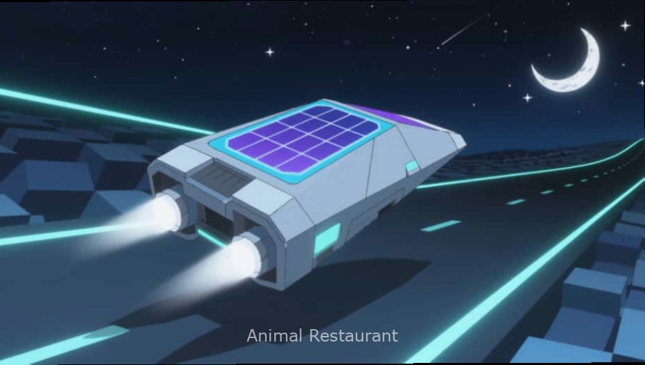 Animal Restaurant gameplay showing a cat chef preparing food for animal customers